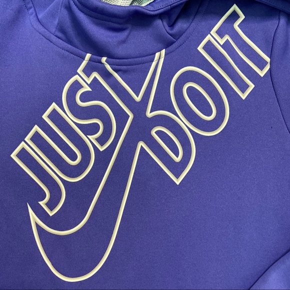 Nike “Just Do It” Dri-Fit Hoodie Sweatshirt - Picture 2 of 4